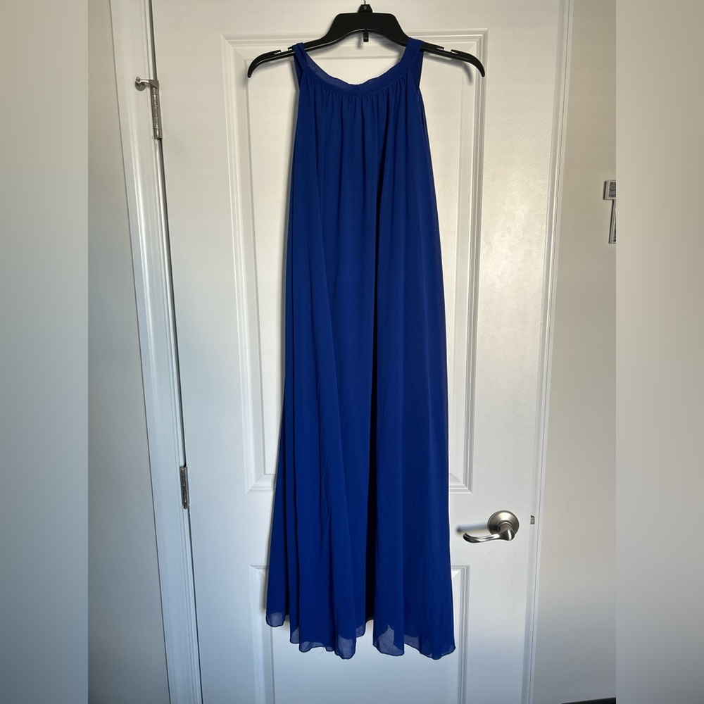 Chic Royal Blue Dress
